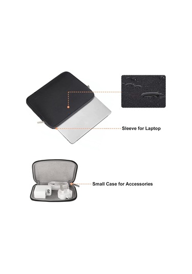 13 İnç Dizüstü Bilgisayar Çantası, Macbook Air M4 M3 M2 M1 2025-2018 / Pro 13 M2 M1 2025-2016 İçin 13 İnç Dizüstü Bilgisayar Çantası, Küçük Çanta Bilgisayar, Siyah Diğer