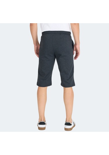 Slazenger NEBO I Erkek Cepli Kapri Koyu Gri Şort
