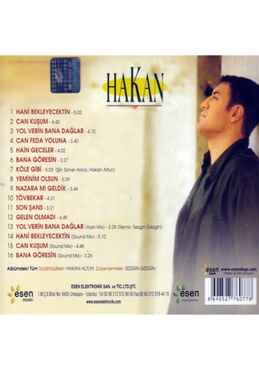 Hakan Altun - Hani Bekleyecektin Cd