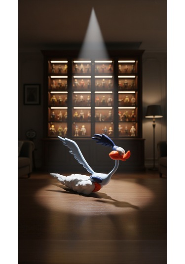 Road Runner "hız Efsanesi" - 15 Cm Özel Tasarım Figür