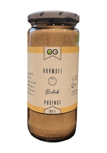 Organik Gurmem Hurmalı Bebek Pudingi 300 G