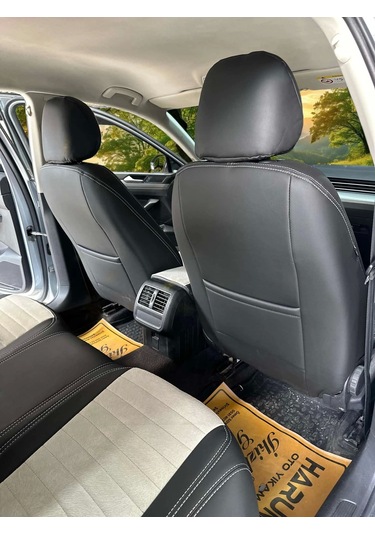 Volkswagen Passat B8 - Kenar Siyah Deri - Orta A Bej Taytüyü