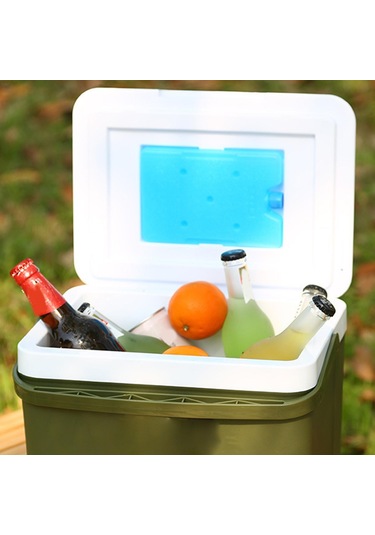 Suntek Soğutucu Kutu İçecek Depolama Organizatör Buz 15l Yeşil