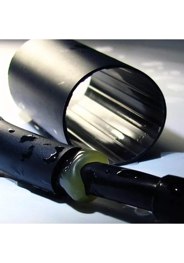 Kvt Siyah Yapışkanlı Isıyla Büzüşen Tüp Ø16/4 Isı Büzülmesi 208772506