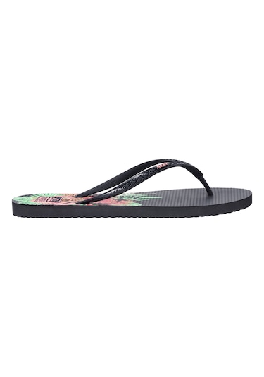 Reef  SEASIDE PRINTS Bayan  Terlik REF.CJ0253 Siyah