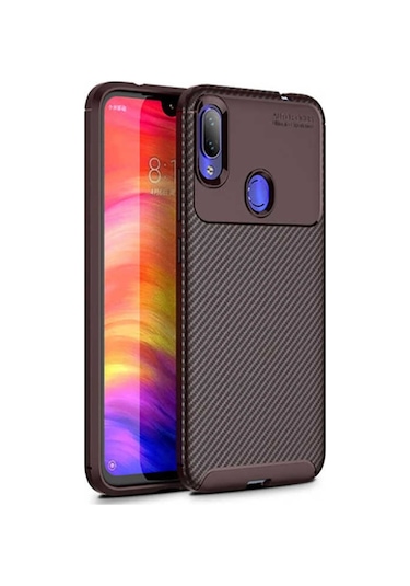 Xiaomi Redmi Note 7 Kilif Karbon Silikon Case 389460930