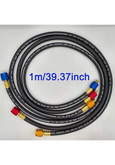 Dashanshop 39.37inch R410 R134a R32 Soğutucu Hortumu 600-3000psi Hvac Klima Pompası