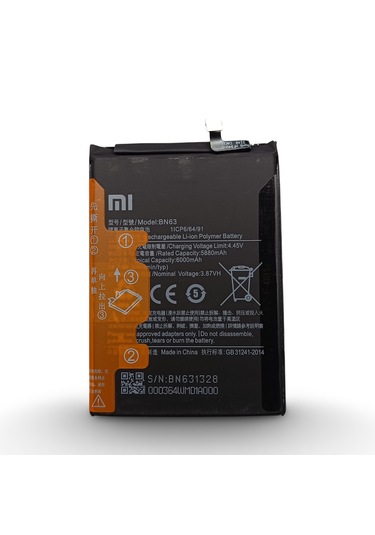 Xiaomi Redmi 10 Prime Batarya Redmi 10 Bn63 Uyumlu Yedek Batarya