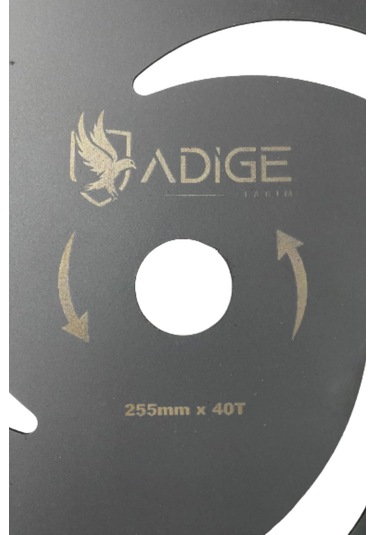Adige Elmas Uçlu Daire Testere 255mm X 40t 460 Gr 2 Adet