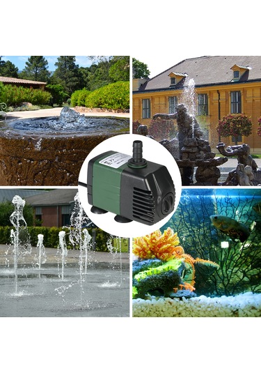 Tenfowee 25w 1500l/h Dalgıç Su Pompası - Akvaryum, Çeşme Ve Hidroponik Sistemler İçin Kompakt Ve Çok Amaçlı