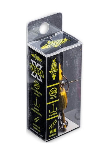 Vibrasyon Yem - Lrf/spin Jig - Fishack Vibrax - 15g 55mm - Pink Panther - Uv Boyalı