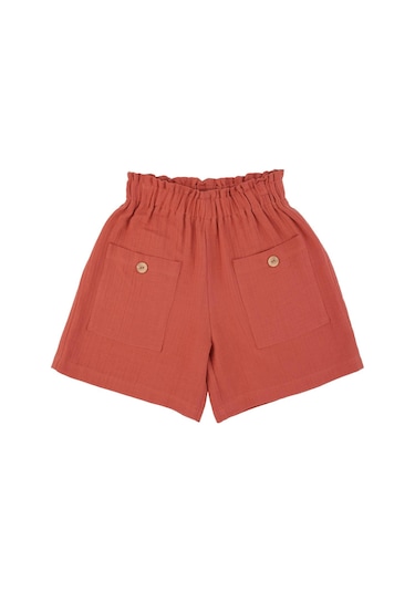 Bestkids Kız Çocuk Düğmeli Şort 001