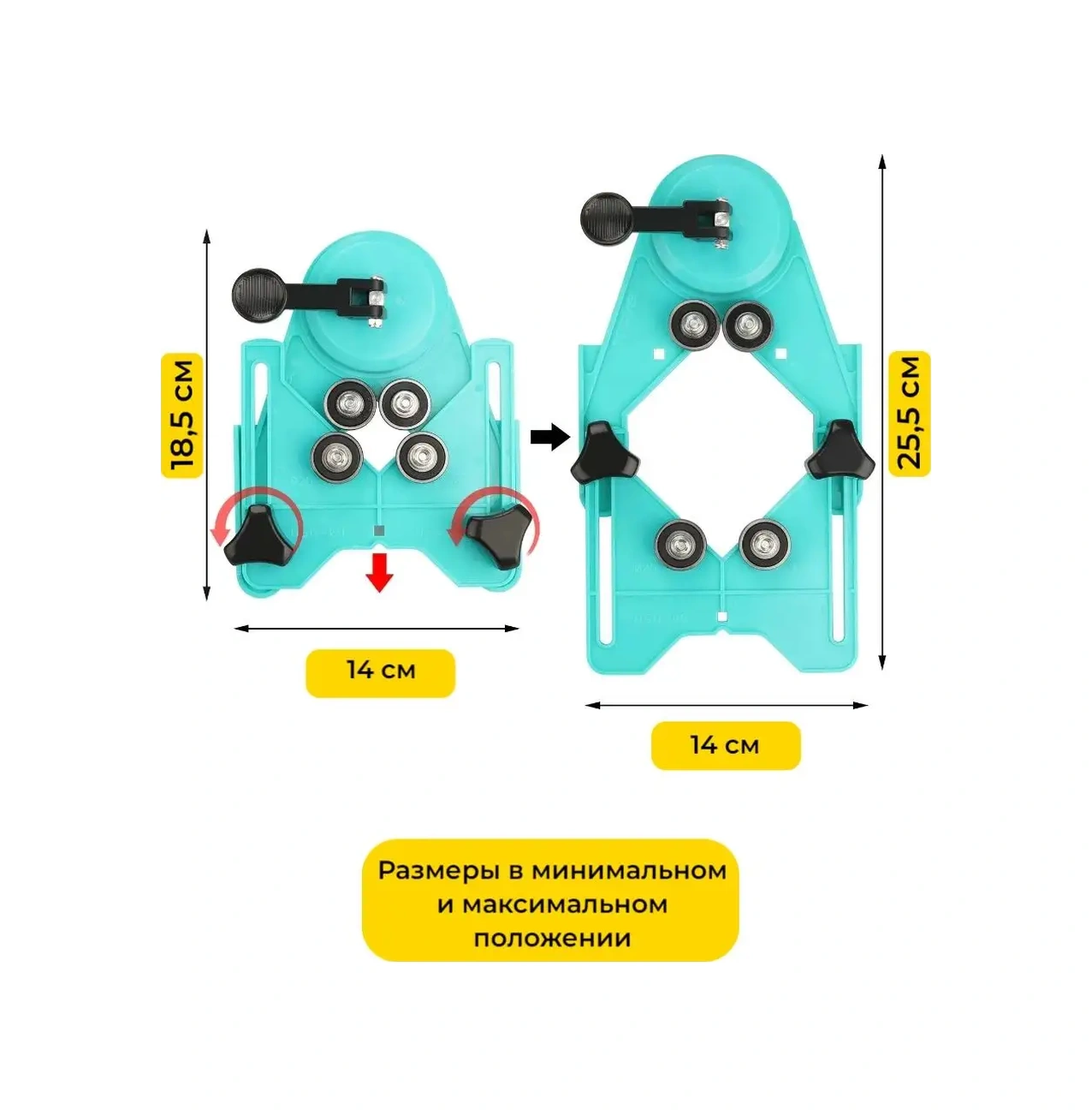 Yakımodo Seramiklerde Delme Şablonu İçin Vantuzlu Delme Kılavuzu 155363497