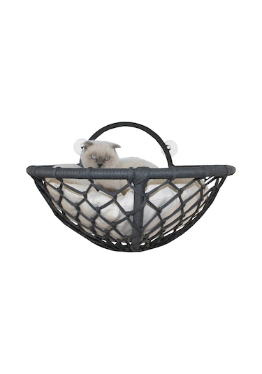 Markapet Vantuzlu Oval Kedi Hamağı Kedi Yatağı 17 x 46 CM