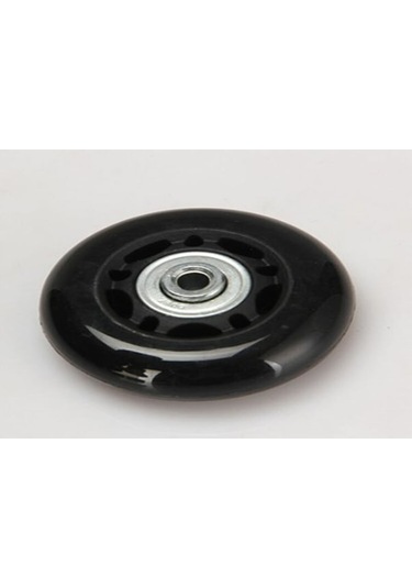 Hfambition 50mm Sessiz Lastik Valiz Tekerlekleri, 21mm İç Çaplı, 36mm Mil Uzunluğunda, Dıy Tamiri İçin Vagon Çantası Tekerlek Aksesuarı -