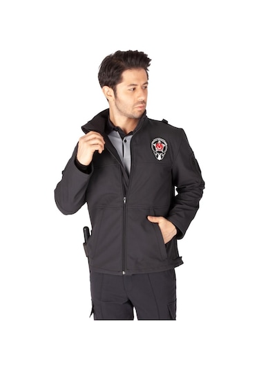 Yeni Tip Kamu Özel Güvenlik Erkek Softshell Mont