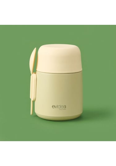 Evidea Kitchen Yemek Termosu - Bej - 500 Ml Bej