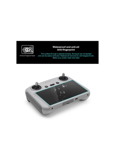 Djı Rc / Rc 2 Puluz Uzaktan Kumanda Ekranı İçin Temperli Cam Filmi Şeffaf