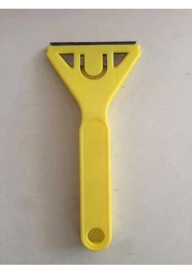 Eltos Araç Cam Kazıma Buz Kazıyıcı Bıçaklı Buz Kazıma Aleti 2adet Sarı