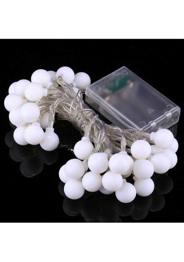 Fastbuy 4m Mavi Led Işık Dizisi, 3x Aa Pil, 3 Modlu, 40 Led, Dc 4.5v Diğer