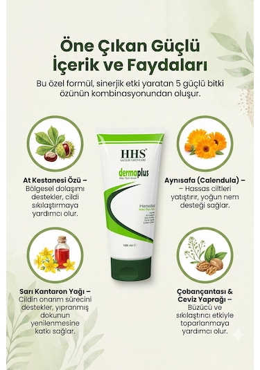 Dermaplus Bitki Özlü Krem 100 ML