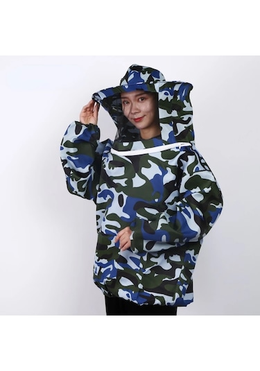 Katlanabilir Arıcılık Takım Elbise Ceket Peçe Seti Çift