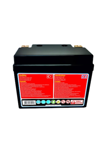 Pipower Active Compact 12v 6ah Lithium Lifepo4 Lityum Motosiklet
