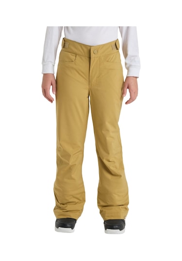 Roxy Roxy Backyard Girl Pt Kız Çocuk Sarı Snowboard Pantolonu Tmg0 Hardal