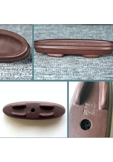 Omeniv Bonsai Mame (Mini) Saksı Damgalı Yixing Çamur El Yapımı
