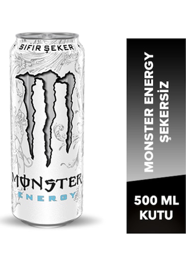 Monster Energy Şekersiz Enerji İçeceği 500 Ml X 12 Adet