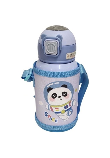 Akıllıelma-taros Cute Mavi Animals Çelik Matara 500 Ml Mavi