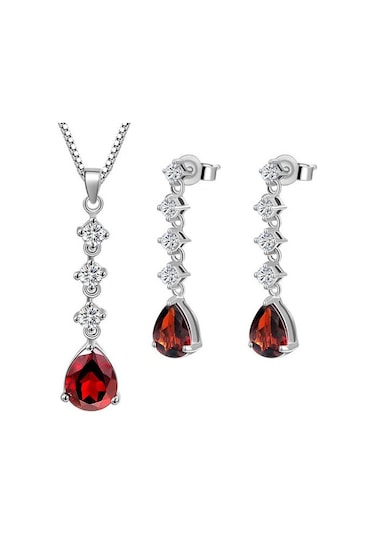 Pırlanta Altın Yakut  Set