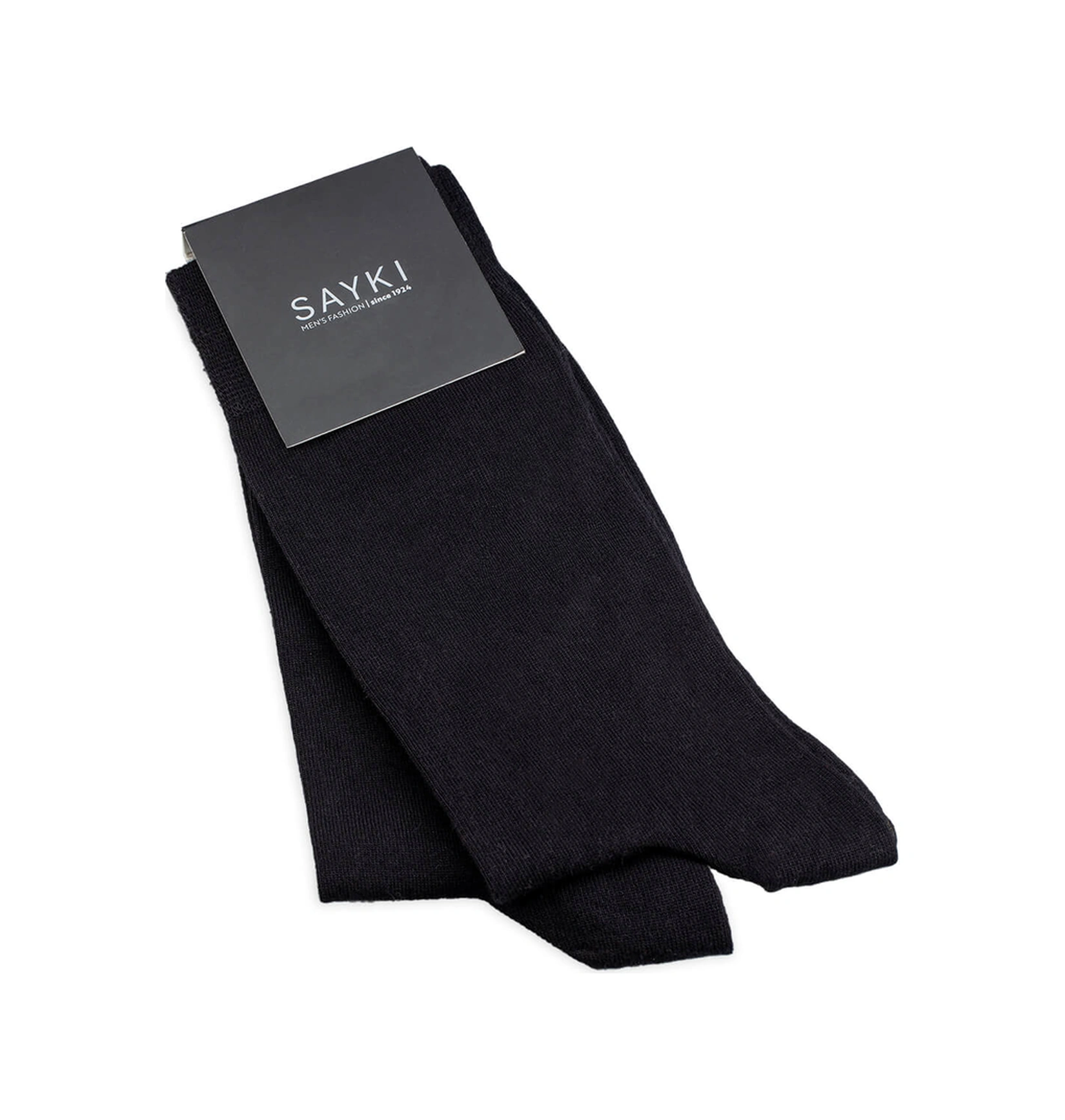 Siyah İkili Bambu Soket Çorap Model5