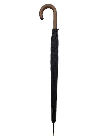 Snotline April A-213g 10 Telli G3 Baston Sap Şemsiye Kareli Siyah