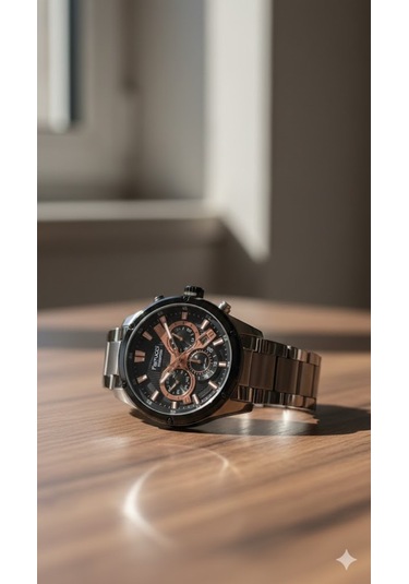 Ferrucci Erkek Kol Saati Gümüş Renk, Siyah Kadran - Fcf13908fk.02, 2 Yıl Garantili Gümüş