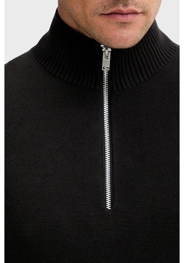 Tommy Jeans Erkek Kazak Dm0dm21654 Bds Siyah Siyah