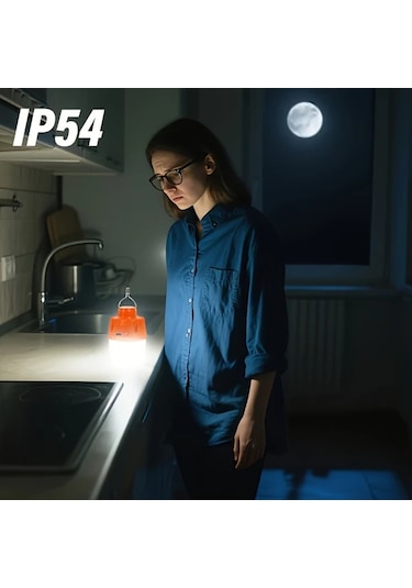 Userfriendly11 Lihangstar 4 Adet Usb Şarjlı Kamp Lambası Asma Kancalı 200 Lümen Beyaz beyaz