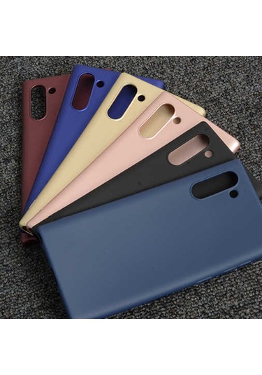 Samsung Galaxy Note 10 Kılıf Premier Silikon Esnek Arka Koruma