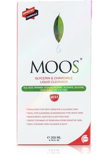 Moos Hassas Ciltler için Gliserinli Papatya 200 ML