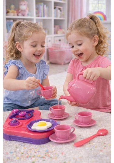 Mutfak Çay Seti Oyuncak Kitchen Set