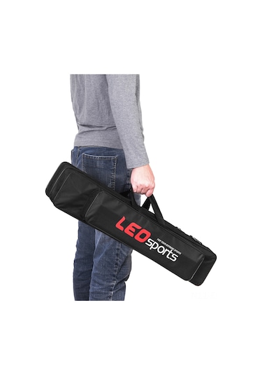 Xindoker 70cm Balıkçılık Rod Çantası, Üç Bölmeli Oxford Kumaş, Su Geçirmez, Ayarlanabilir Askı, Taşınabilir Malzeme Organizasyonu