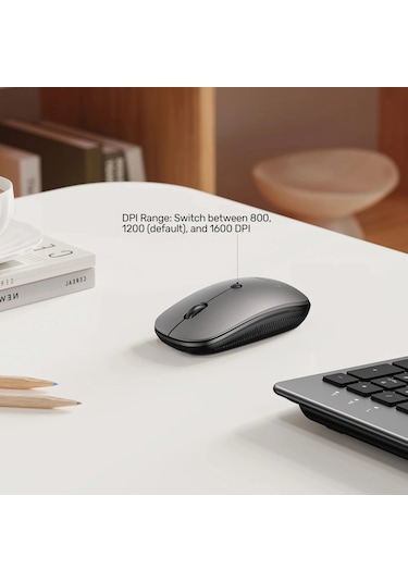 Unıtek Slımduo 2.4ghz Klavye Setı T054agy01-us Optik