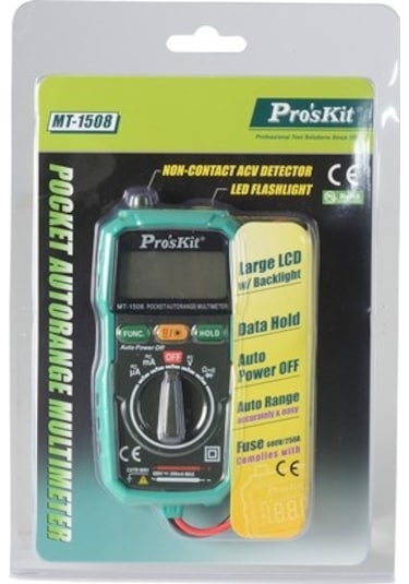 Proskit Mt-1508 Autorange Cep Multimetre Ölçü Aleti