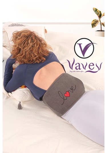 VAVEY Termojel Hediyeli Yeni Nesil Sıcak Soğuk Regl Kemeri Love Kahve