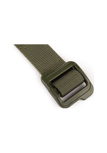 Outdoor Tactical Kot Kemer Dayanıklı Polyester Sık Dokuma Plastik Tokalı Tktk-kmr01 Yeşil