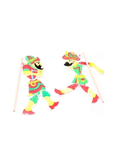 Hacivat ve Karagöz Oyun Seti / Geleneksel Oyun 3 Adet