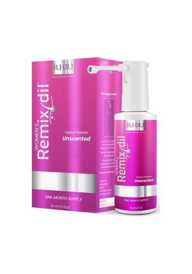 Rhrı Women's Remixidil Unscented Topical Solution 1 Aylık 60ml