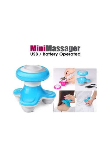 Soulader Usb Şarjlı Seyahat Masaj Aleti Taşınabilir Mini Fizyoterapi Cihazı Boyun Sırt Kol Renkli