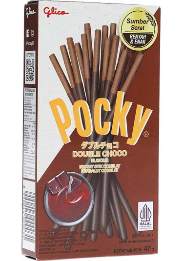 Glico Pocky Double Choco 47 G