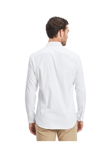 Gsstore Galatasaray Erkek Slim Fit Gömlek E241293 Beyaz